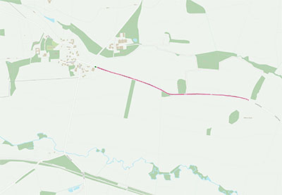 OS Maps Link: North Luffenham Road Walk Picks Barn Walks - North Luffenham Road Image