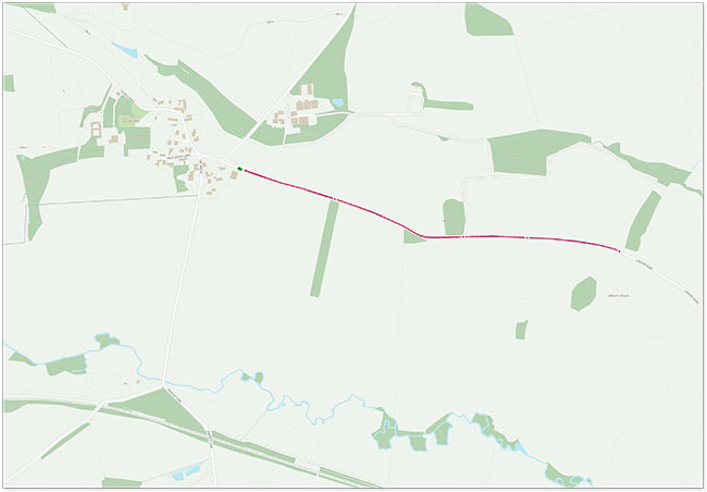 OS Maps Link: North Luffenham Road Walk Picks Barn Walks - North Luffenham Road Image
