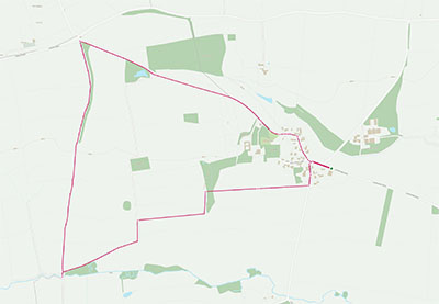 OS Maps Link: Lyndon Loop Walk Picks Barn Walks - Lyndon Loop Image