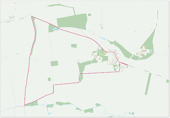OS Maps Link: Lyndon Loop Walk Picks Barn Walks - Lyndon Loop Image