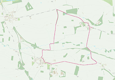 OS Maps Link: Lyndon & Wing Village Loop Walk Picks Barn Walks - Lyndon & Wing Loop Image