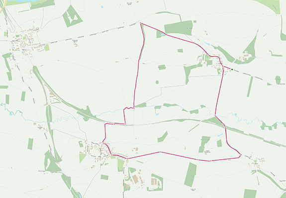 OS Maps Link: Lyndon & Wing Village Loop Walk Picks Barn Walks - Lyndon & Wing Loop Image