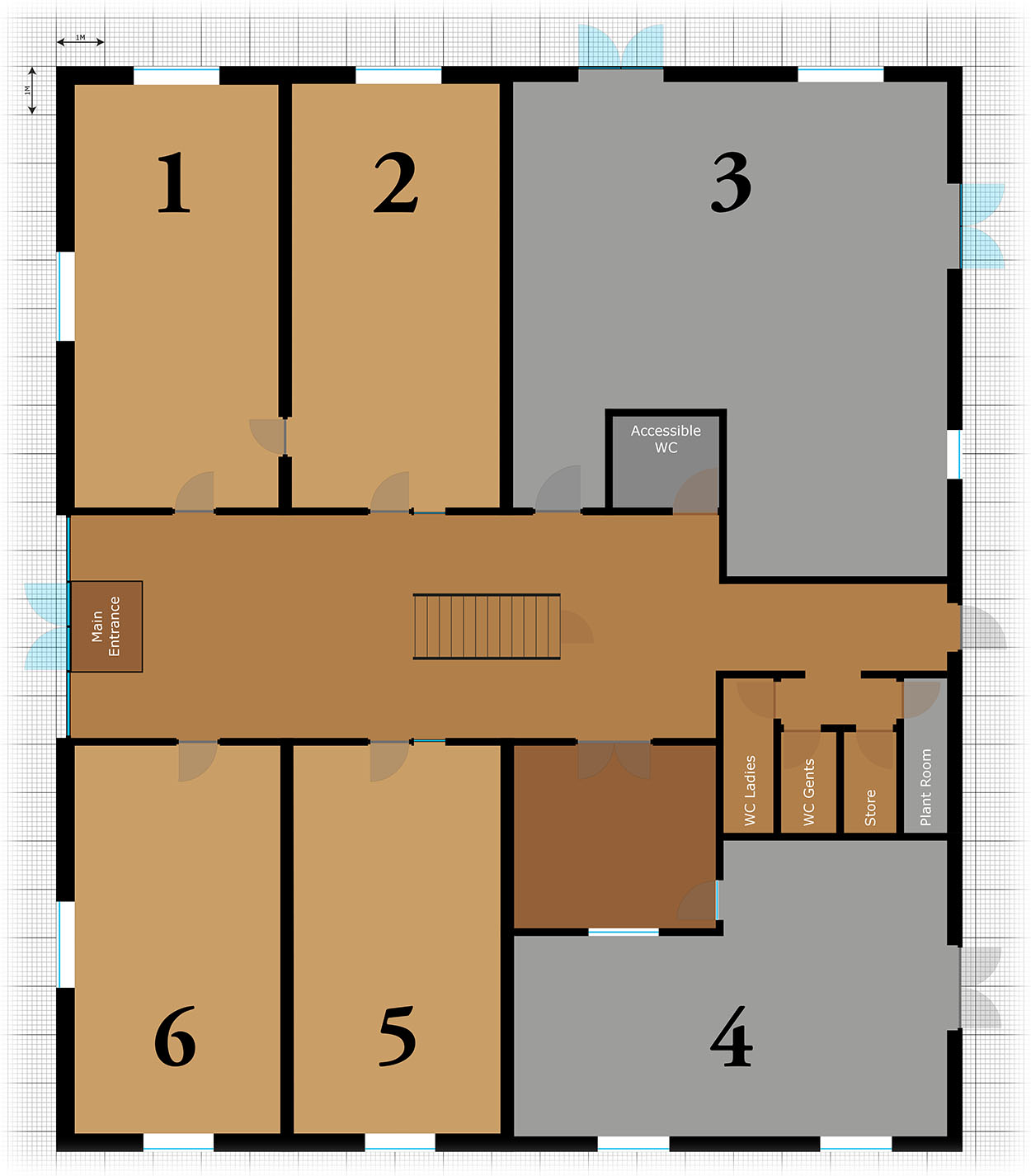 Picks Barn Basic Ground Floor Layout